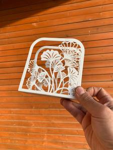 Porte-serviettes en métal blanc, idéal pour les tables de restaurant, les tables à manger, les comptoirs de cuisine et la décoration de la maison, en provenance d'Inde. - Product Image 6