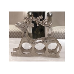 Estante de mesa de metal con 6 diseño de panal Almacenamiento Soporte de botellas de vino de metal para encimera Estante galvanizado de calidad superior - Product Image 6