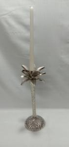 Portavelas de Metal Premium con Campana de Vidrio, Elegante Candelabro de Diseño para Decoración de Bodas y Hogar al Mejor Precio - Product Image 3