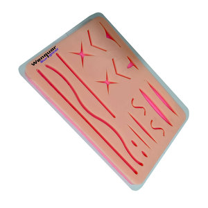 Rubber <b>Pad</b> Silicone Suture 3 Layer Skin Training Medical Student Instruments - Product Image 6