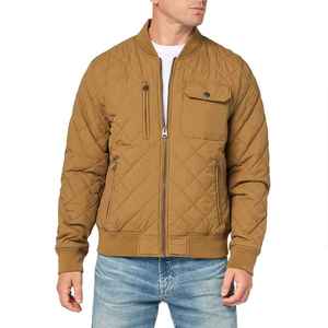 Custom Logo Front Softshell Bomber <b>Jacket</b> Men Canvas Outdoor Winter Fall Seasons <b>Mandarin</b> <b>Collar</b> Breathable Zipper Closure High - Product Image 6