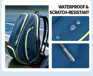 Nouveau Sac à Raquettes de Pickleball et de Tennis d'Extérieur en Nylon Isolé et Imperméable, Personnalisable, Modèle Tour Elite, Vente Chaude - Product Image 3