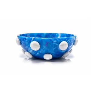 Tazón de Resina para Servir Ensaladas, Apto para Alimentos, Desechable, Ecológico, para Camping, Pulido, Hecho a Mano, Utensilios de Cocina, Tamaño y Color Personalizados, de Lujo - Product Image 1