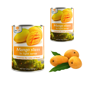 Mangues en tranches en sirop, prix abordable, norme internationale, fabriquées au Vietnam, best-seller, conditionnées en boîte de 30 oz - Product Image 1