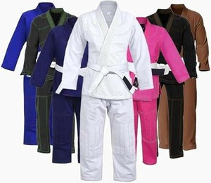 ชุดยูนิฟอร์มบราซิลเลียนยิวยิตสู (BJJ Gi) ผ้าโพลีเอสเตอร์ 100% คุณภาพพรีเมียม ลายเพิร์ลวีฟ พร้อมปักโลโก้ตามสั่ง ชุดสำหรับศิลปะการต่อสู้ น้ำหนักเบา ทนทาน รับผลิตแบบ OEM - Product Image 3