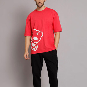 Camisetas de Lona Transpirables con Estampado por Transferencia de Calor para Hombre, Ropa Urbana de Alta Calidad, Venta al Por Mayor, Publicidad Promocional - Product Image 5