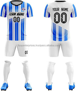 Uniforme de Fútbol Personalizado Unisex, Transpirable, al por Mayor, Sublimado, para Hombre Adulto, con Nombre de Equipo y Estilo Personalizado - Product Image 4
