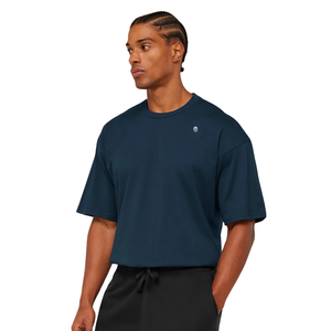Camiseta Deportiva Oversize para Hombre, Estilo Casual, Transpirable, para Entrenamiento y Ejercicio - Product Image 3