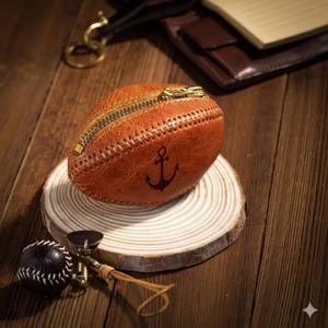 Estuche para Auriculares Mini Hecho a Mano en Cuero Genuino Personalizado con Cierre de Cremallera, Regalo Personalizado Unisex - Product Image 5