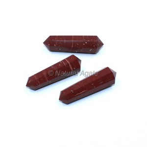 Point de crayon à double terminaison en cristal Pierre précieuse Guérison Crayon en cristal Obélisque Point Baguette pour la guérison Reiki Équilibrage énergétique - Product Image 5