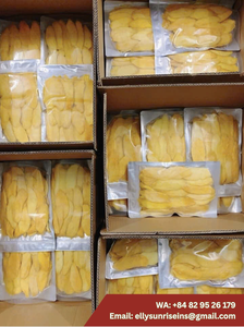 Tranches de mangue séchées FD, collation de fruits tropicaux sucrés, morceaux jaunes naturels - Product Image 6