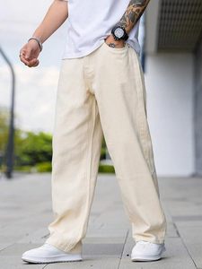 Custom Men Baggy Denim Jeans Wholesale Bulk OEM Supplier Loose Fit Streetwear Casual Relaxed Jeans <b>Pants</b> - Product Image 2