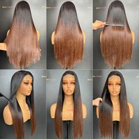 Extensions de cheveux humains 100% vietnamiens de haute qualité, lisses et longues, diverses couleurs naturelles, meilleur prix abordable