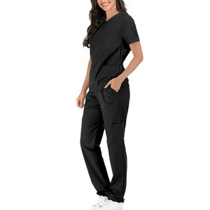 Uniformes Médicos Unisex de Alta Calidad, Túnica de Enfermería, Tejido Elástico Premium, Personalizable, Transpirable y Suave, Venta al Por Mayor OEM - Product Image 3