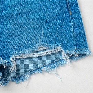 Shorts Vaqueros Casuales de Verano para Mujer, con Cierre de Cremallera, Rasgados, Largos hasta la Rodilla, de Primera Calidad, para Uso Diario (5)_1 - Product Image 6