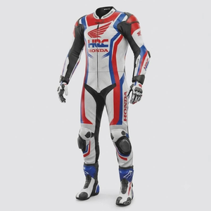 Unisex Zonda Made to Measure Racing Jumpsuit/Traje Cowhide/Kangaroo Leather Track Racing Suit With Hump CE <b>Protectors</b> - Product Image 1