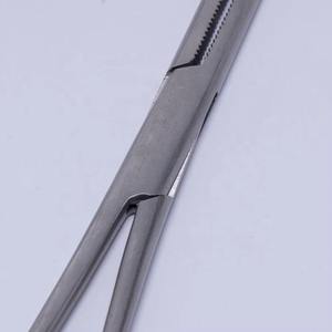 Pinzas Hemostáticas Curvas Manuales de Acero Inoxidable, Instrumento Quirúrgico para un Control Seguro del Sangrado, Reutilizables, de Alta Calidad - Product Image 3