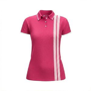 Camisa Casual para Mujer Ostriya International, 100% Algodón Tejido, Secado Rápido, Color Sólido, Transpirable, Manga Corta, Cuello Camisero - Product Image 5