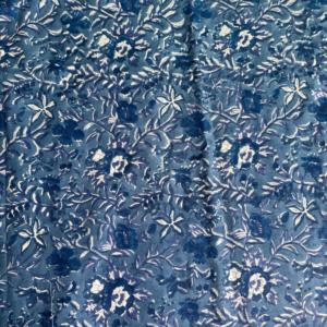 Tela de Algodón Estampada a Mano 100%, Suave, Transpirable, Material Natural, Venta al por Mayor, India SOUL JAIPUR, Hilo Peinado 60S para Niñas - Product Image 2