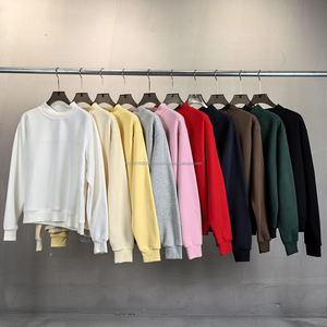 Sweat-shirt unisexe en molleton épais 100% coton, coupe ajustée, logo personnalisé, séchage rapide, respirant, imperméable, design streetwear - Product Image 6