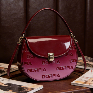 Sac à main de luxe pour femme en cuir véritable de qualité supérieure, pochette zippée, sac de mode en gros 2026 - Product Image 2