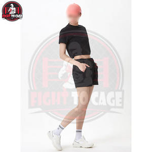 Nouvelle Arrivée Ensembles Courts Décontractés Faits Main pour Femmes, Entièrement Personnalisables, Écologiques, Respirants, Couleur Noire, Service OEM - Product Image 4