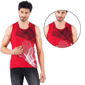 Camisetas sin Mangas para Hombre, 100% Algodón, Nuevo Diseño, Logotipo Personalizado, Corte Ajustado, Transpirable, Estilo Urbano, Lisas, para Gimnasio - Product Image 5