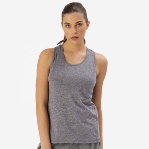 PIHA SPORTS Women's Custom Made Active Wear Tank <b>Top</b> <b>Racer</b> Back Athletic Sports Long Yoga Crop Polyester/Cotton Summer - Product Image 3