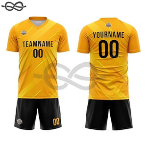 Fournisseur de maillots de football pour équipes de design, vente en gros d'uniformes de football pour jeunes, logo personnalisé, maillots de football les moins chers - Product Image 4