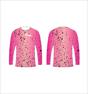 เสื้อตกปลาแห้งเร็วสีเทาลายจุดแขนยาวเสื้อยืดกีฬาแบบซับลิเมชั่น - Product Image 4