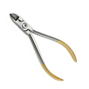 Pince coupante à fil rigide de qualité supérieure, instruments orthodontiques dentaires, fil de précision en acier inoxydable angulaire à 15 degrés CVD - Product Image 2