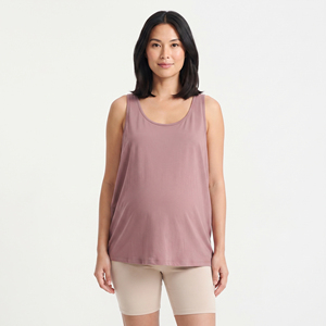 Débardeur d'allaitement et de grossesse pour femme, 100% coton - Product Image 3