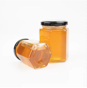Miel cru 100% naturel, sain et naturellement sucré, produit pur idéal pour le thé, les toasts, les desserts, la cuisine et la préparation quotidienne des repas - Product Image 1