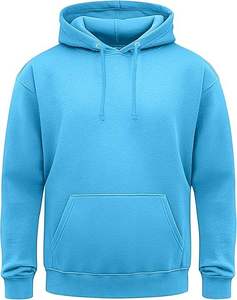 Sudadera con Capucha para Hombre, Color Sólido, Algodón French Terry, Casual, con Bolsillo, Manga Larga, Corte Regular, para Otoño - Product Image 6