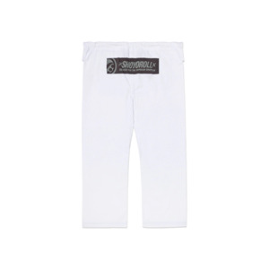 ชุดยูโดเด็กเล็ก ผ้าฝ้ายยืด 100% น้ำหนักเบา สีขาว โลโก้สีเขียว ด้านหลังยางยืด เอวยางยืด ใส่ได้ทั้งเด็กชายและเด็กหญิง สำหรับเด็กทารกและเด็กเล็ก ชุดฝึกศิลปะการต่อสู้ - Product Image 4