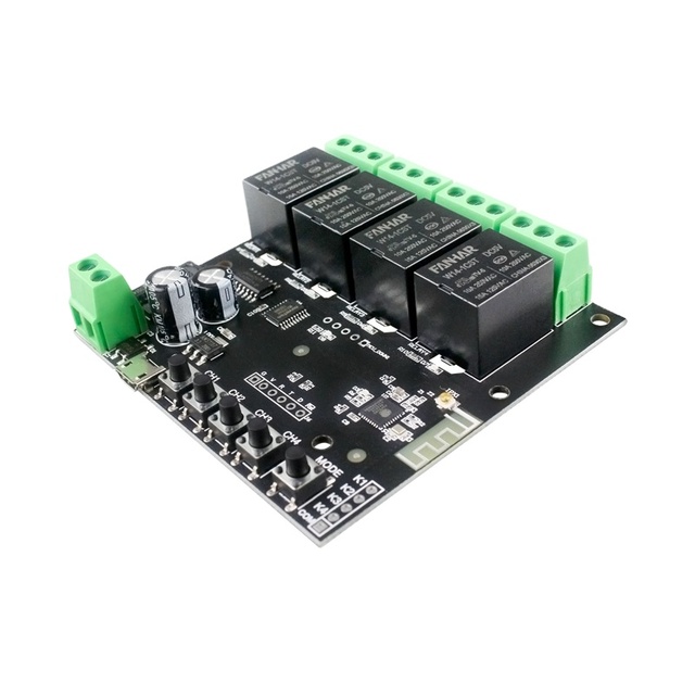 Tuya/Smart Life Smart Wifi Relay Module DIY Smart Home Remote Control 4CH Wireless WiFi Smart Relay PST-TY-DIY-S04