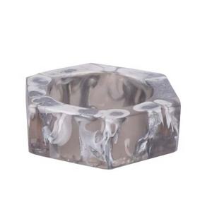 Servilletero de diseñador de resina, servilletero de resina completo de color, servilletero clásico de resina, servilletero elegante - Product Image 2