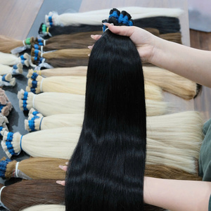 Human Hair Extensions Remy Bulk Blonde Super Drawn Cuticle Aligned Hair Braiding Raw Vietnamese - Product Image 6