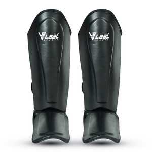 Protège-tibias en cuir pour la boxe Muay Thai MMA Protège-tibias à fort impact pour la poussée - Product Image 5