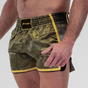 กางเกงมวยไทยสำหรับออกกำลังกาย สวมใส่สบาย เหมาะสำหรับฝึกซ้อม ต่อสู้ ฝึกฝนทุกวัน และใช้ในศิลปะการต่อสู้ - Product Image 3