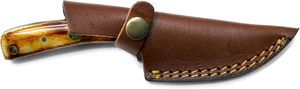 UMAR FAROOQ Handmade Carbon Steel Skinning Hunting <b>Knife</b> <b>Bone</b> <b>Handle</b> OEM | Survival EDC Blade Drop Point Industrial Grade - Product Image 6