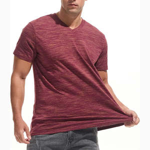 T-shirts vierges pour hommes en coton 100% respirant, personnalisables avec logo, décontractés, faible MOQ, sublimation et transfert thermique - Product Image 5