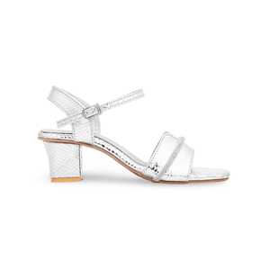 Sandales à talons pour filles Silver Fancy Design KD7854 - Product Image 3