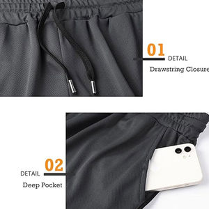 Pantalones Cortos Deportivos de Primera Calidad, Material Transpirable de Alto Rendimiento para Gimnasios, Personalización con Logotipo - Product Image 4