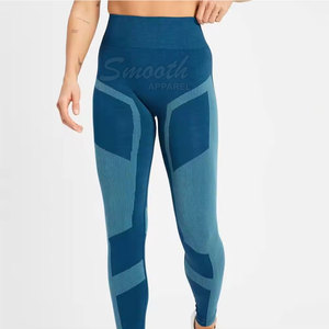 Leggings Deportivos para Mujer, Hechos en Pakistán, de Alta Calidad, Transpirables, Cintura Elástica, Color Sólido, Largos, Spandex/Poliéster, Precio Razonable - Product Image 2