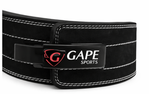 Cinturón de Levantamiento de Pesas de Cuero Vacuno Premium de 10 mm de Grosor para Hombres y Mujeres, Entrenamiento de Fuerza, Sentadillas, Peso Muerto, Profesional - Product Image 2