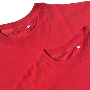 เสื้อยืดคอกลมแขนสั้นทรงปกติผ้าฝ้ายถัก 100% สีแดงสำหรับผู้ชาย ขายดีและเป็นที่นิยมมากที่สุดในปี 2026 - Product Image 6