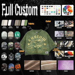 T-shirt graphique personnalisé pour homme, en coton biologique 100% écologique, coupe lourde, effet vieilli, délavé à l'acide, séchage rapide - Product Image 5