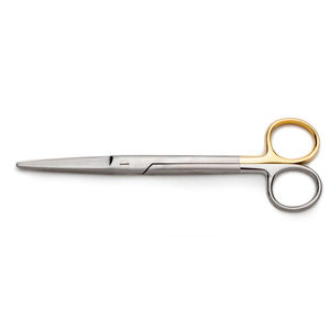กรรไกรผ่าตัดทางทันตกรรม Mayo Scissors Silver รุ่นใช้มือ  วัสดุสแตนเลส  สำหรับการผ่าตัด - Product Image 4