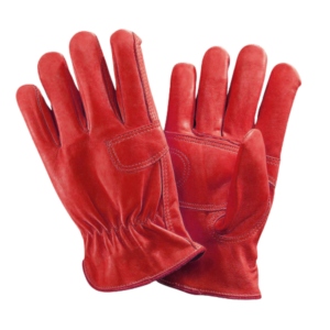 Reinforced Cowhide Grain Leather General Purpose Driving Work <b>Gloves</b> Heat Resistant Tear-Resistant Anti-Slip Heavy Duty Safety - Product Image 4